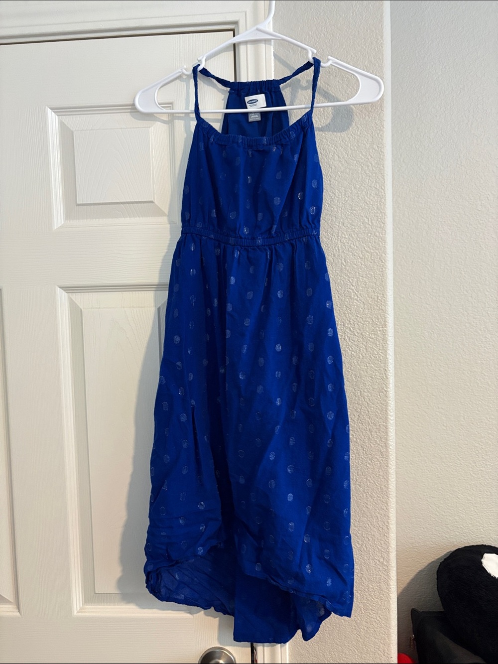 Old Navy Royal Blue Sleeveless High-Low Sundress